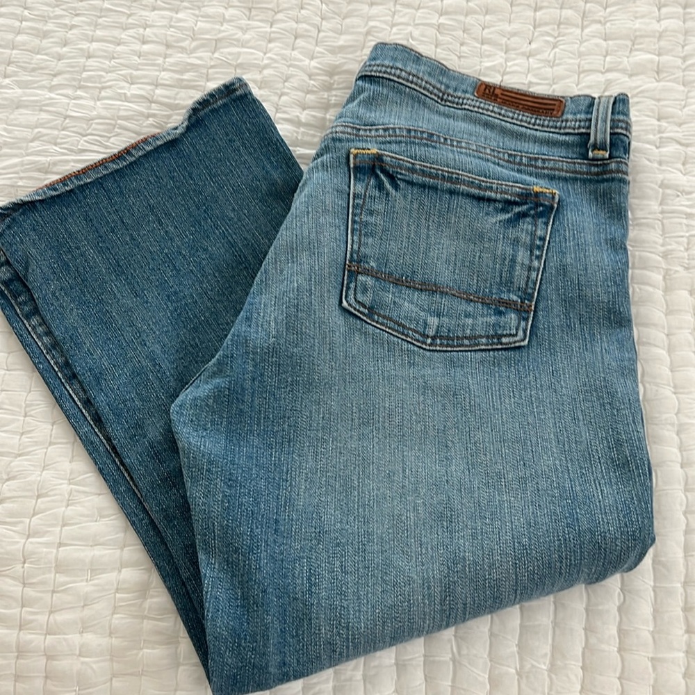 Vintage RL Polo Jeans Company Cropped Jeans Sz10